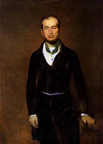 Ferdinand von Rayski Portrait of Count Zech-Burkersroda Germany oil painting art